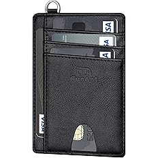 FurArt Slim Minimalist Wallet, Front Pocket Wallets, RFID Blocking, Credit Card Holder for Men & Women