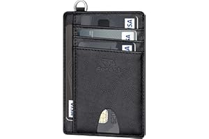 FurArt Slim Minimalist Wallet, Front Pocket Wallets, RFID Blocking, Credit Card Holder for Men