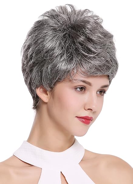 Wig Me Up Dw2461 44 Lady Gents Man Quality Wig Short Teased