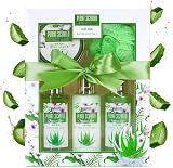BRUBAKER Cosmetics Aloe Vera Bath & Shower Gift Set 5 Piece Set view 2