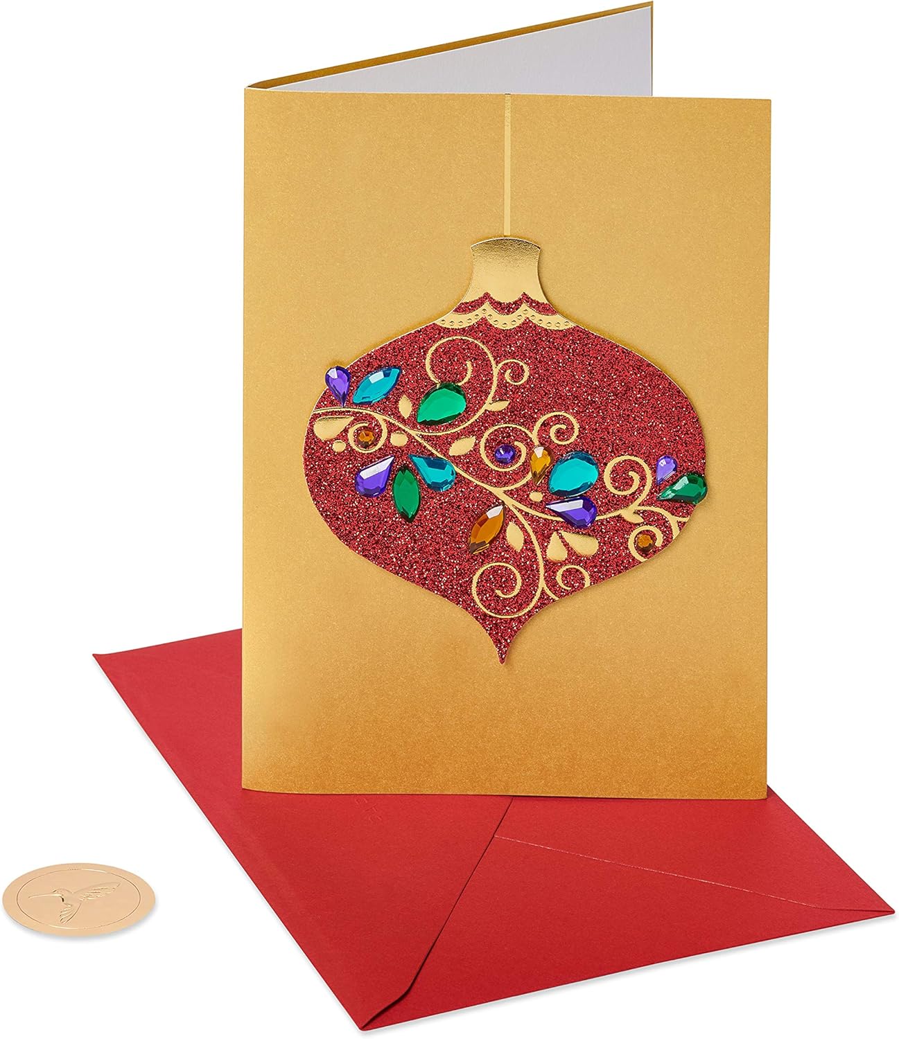 Papyrus Gem Ornament Boxed Holiday Cards, 8Count Amazon.co.uk Office