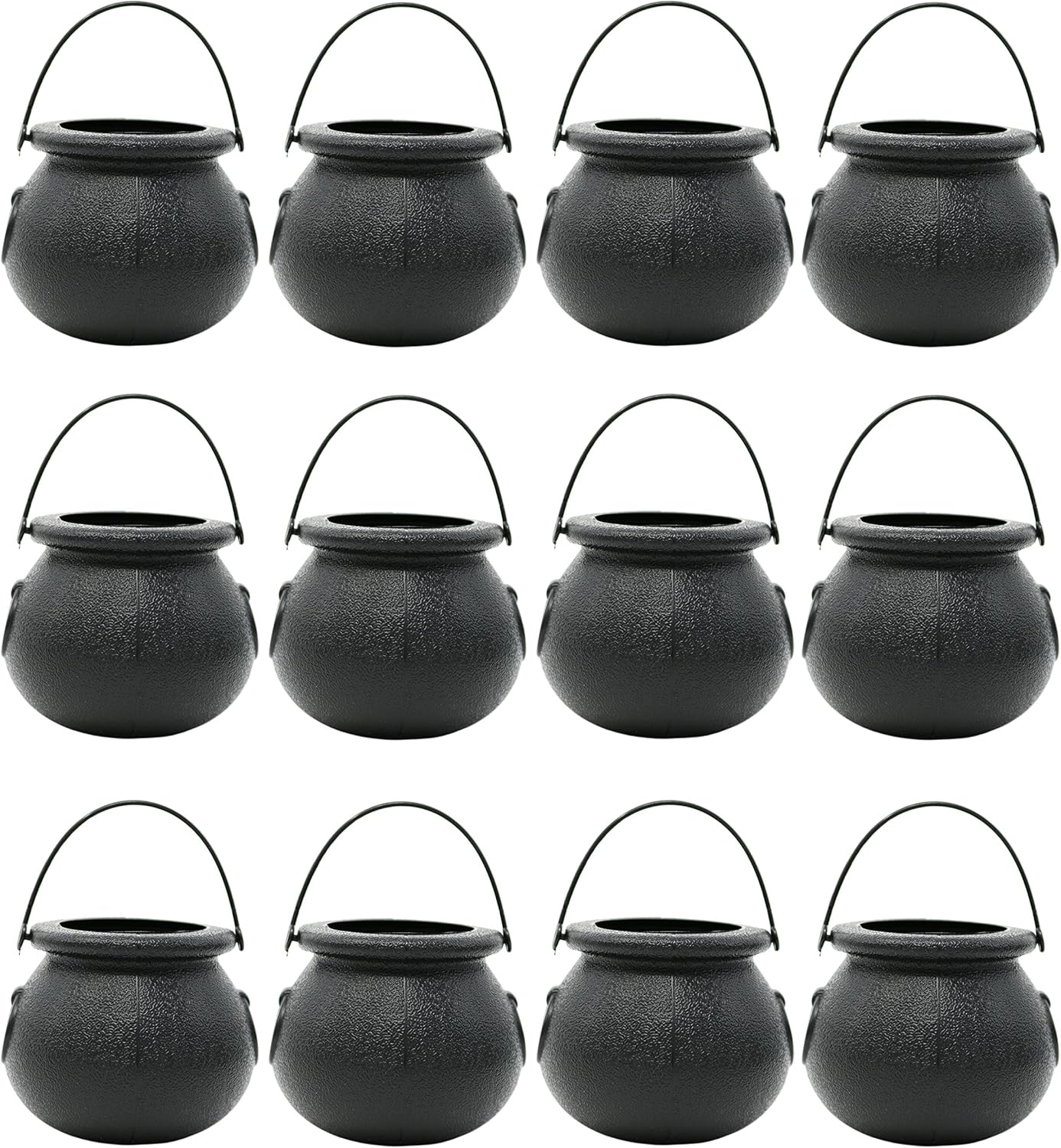 Candy Cauldron Kettles - 1 Dozen Party Decoration Supplies by Big Mo’s Toys: Toys & Games