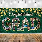 KatchOn Congratulations Graduation Photo Banner 72x44 Inch | Personalized Graduation Banner, Graduation Decorations Class of 2026