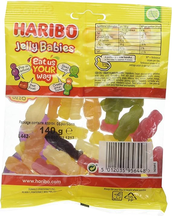 amazon haribo jelly babies