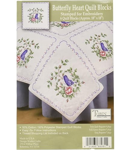Kit Broderie Point De Croix Imprimé - Nappe 90x90 Cm Blanche, Motif Mariage/restaurant, Fil Et Aiguille Inclus