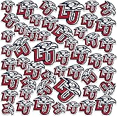 Liberty University Primary Logo Vinyl Sticker Pack – 50‑Count Large Waterproof Decals for Laptop, Water Bottle, Tablet, Skateboard, Car, and Indoor/Outdoor Use