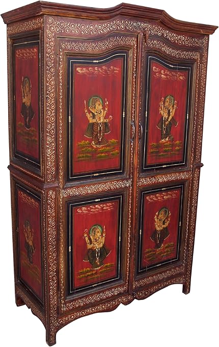 Hand Painted Wardrobe Cuppboards Wardrobes Amazon Co Uk