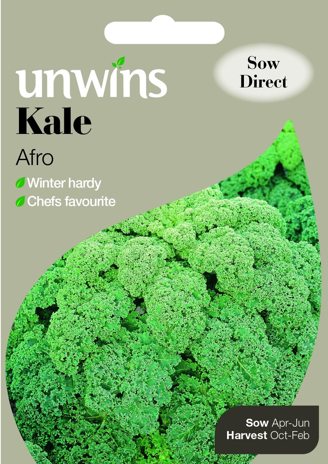 Unwins Kale Afro Seeds