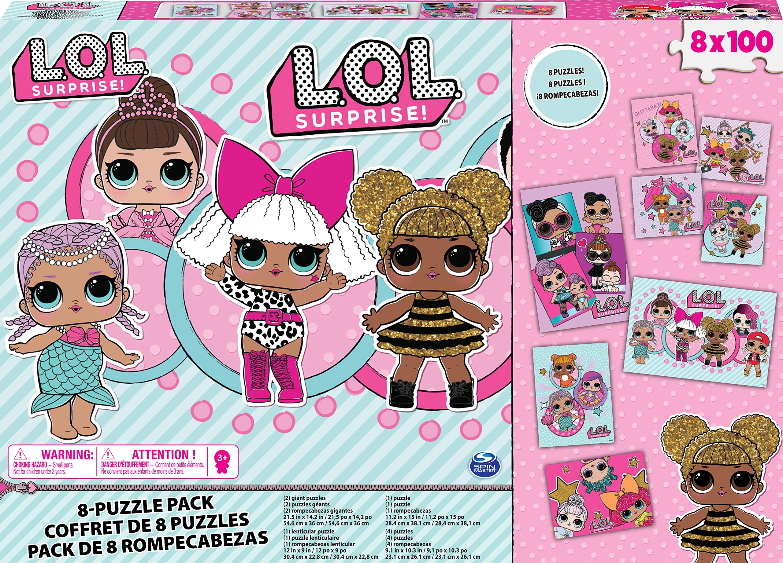 L.O.L. Surprise! 8-Pack of Puzzles
