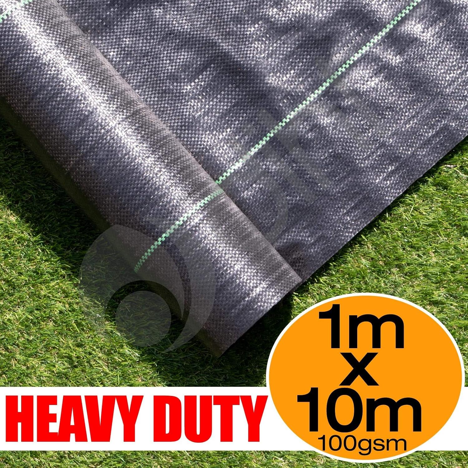 1m X 10m Ground Cover Fabric Landscape Garden Weed Control Membrane