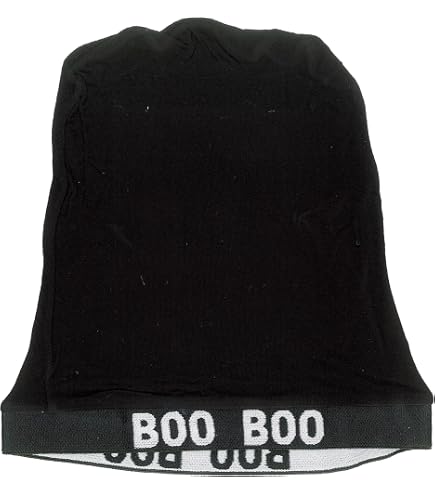 Boo Boo Deluxe Dome Cap 3 pcs-Black, Ultra Stretch and Dry Fit at