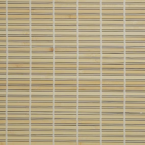 Amazon.de: Liedeco Rollo Holz mit Seitenzug, Holzrollo für Fenster und