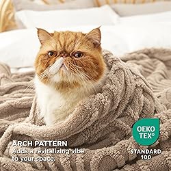 Bedsure Fleece King Size Blanket for Bed - Super