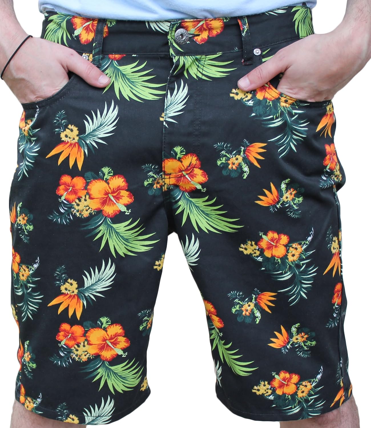 mens floral shorts