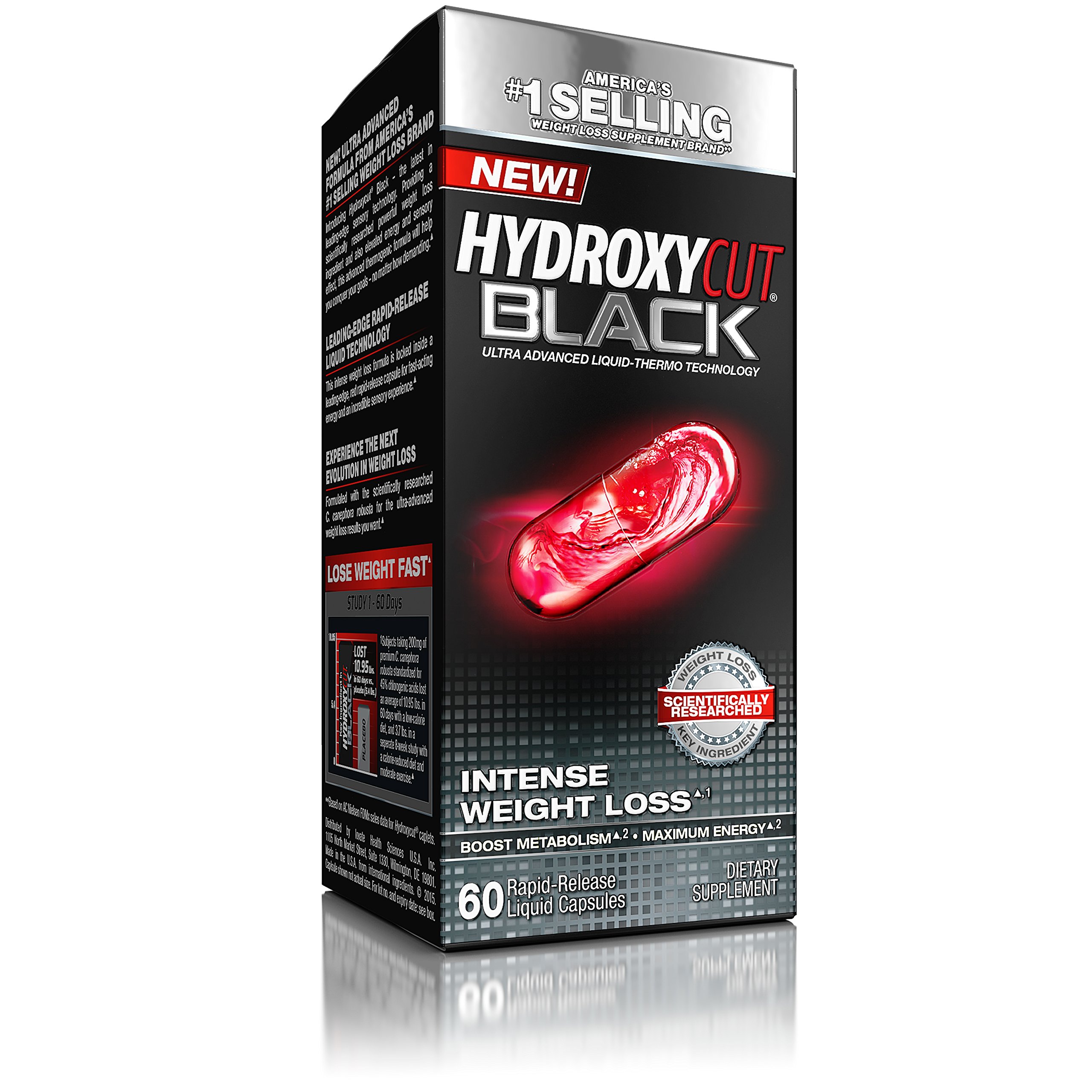 Hydroxycut Platinum, Weight Loss Supplement with Active