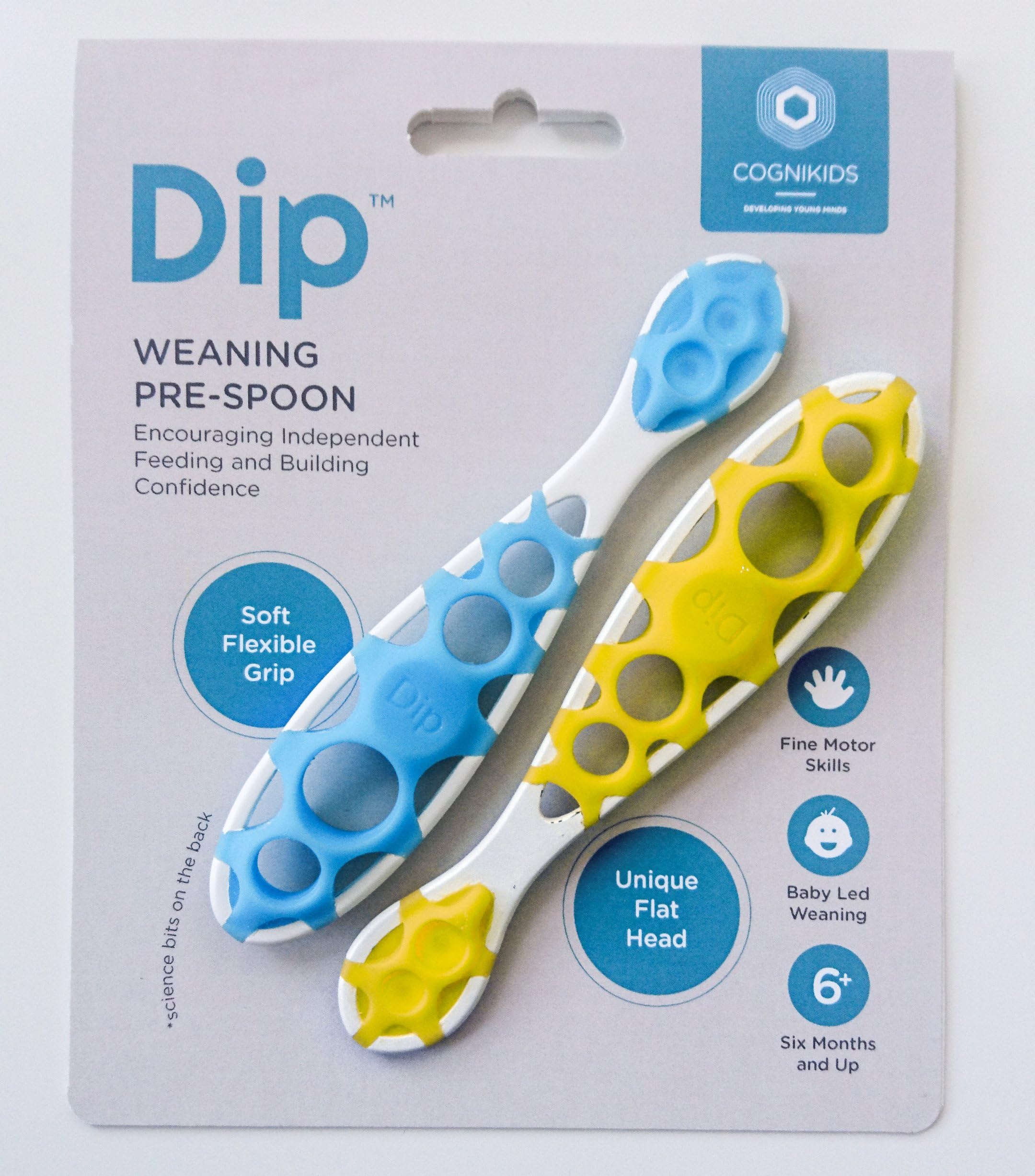 Cognikids Dip Weaning Pre Spoon (Sunshine/Sky)