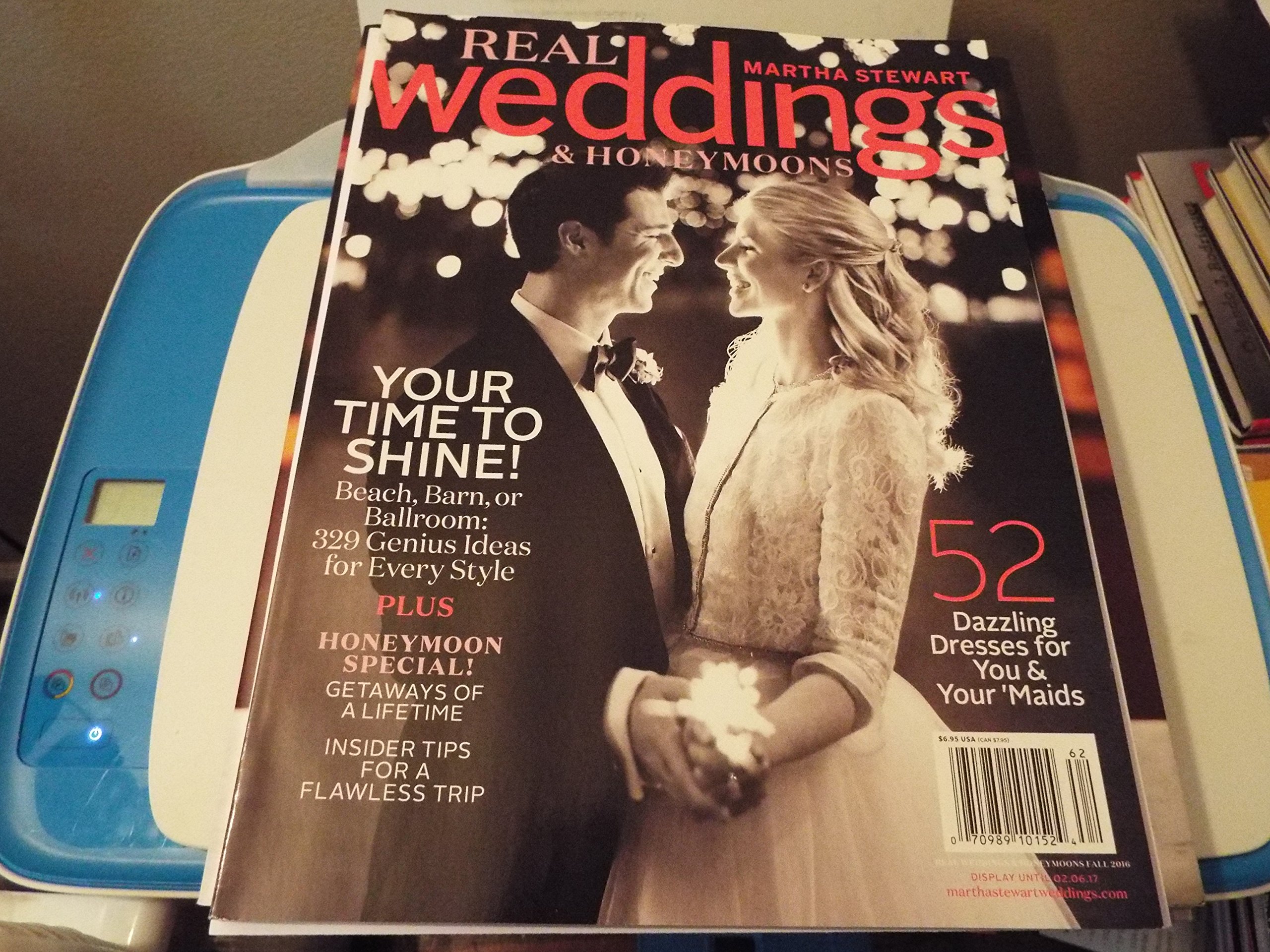Martha Stewart Real Weddings Honeymoons Magazine Fall 2016