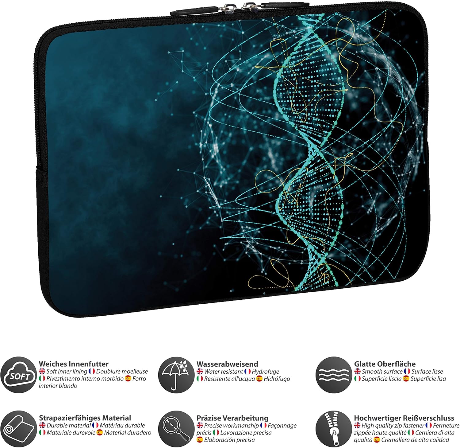 PEDEA Design protective case 15.6 inch DNA Strings, 15,6 Zoll - Image 4