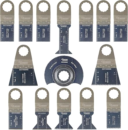 15 X Sabrecut Sck15a Mix Lames Pour Fein Supercut Et Festool Vecturo Outil Multifonctions Oscillant Outil Accessoires Amazon Fr Bricolage