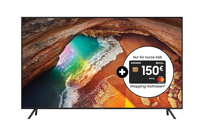 Samsung Q60R 189 cm (75 Zoll) 4K QLED Fernseher (Q HDR, Ultra HD, HDR, Twin Tuner, Smart TV) [2019]