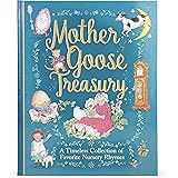 Mother Goose Treasury: A Beautiful Collection of Favorite Nursery Rhymes for Children (Hardcover Storybook Treasury)