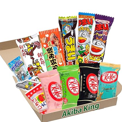 Amazon Com Kit Kat Chocolate Trial Japanese Dagashi Box Umaibo Snack Gummy Potato Chip W Akiba King Sticker Grocery Gourmet Food Amazon Com Kit Kat Chocolate Trial Japanese Dagashi Box Umaibo Snack Gummy Potato Chip W Akiba King Sticker Grocery Gourmet Food