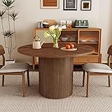Round Dining Table for 4, Modern Farmhouse Kitchen