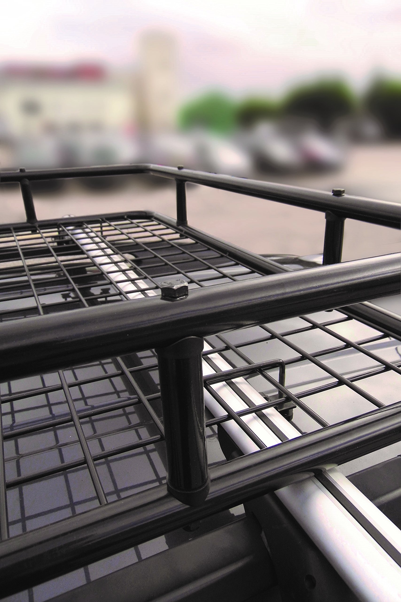 MP Essentials Universal Heavy Duty Aerodynamic Roof Rack Tray Carrier