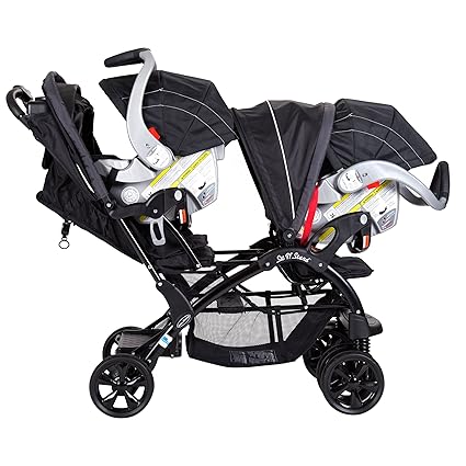 baby trend sit and stand double stroller with car seat