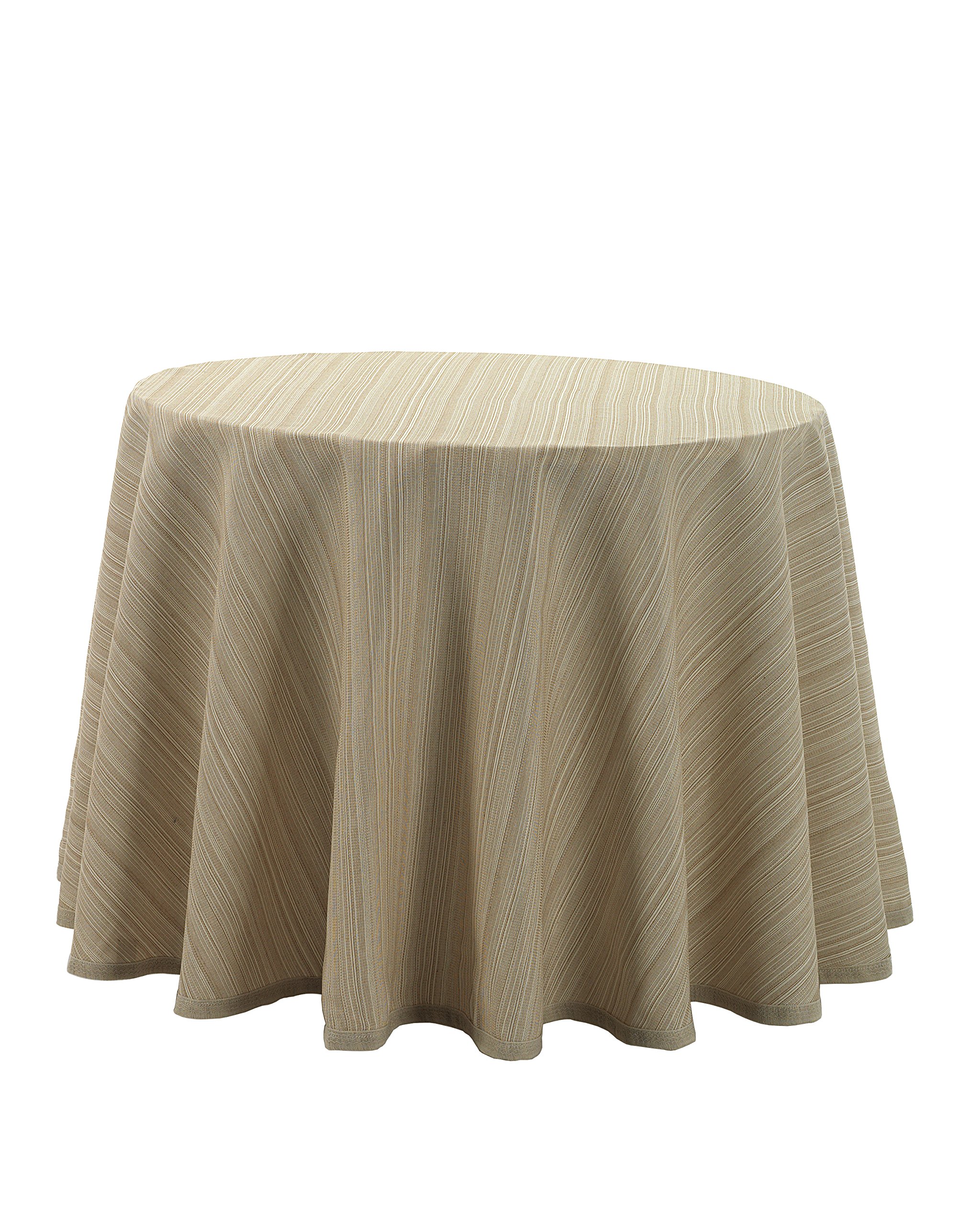 Martina Home Table Skirt Model Ribera Model Redonda de 80 ecru