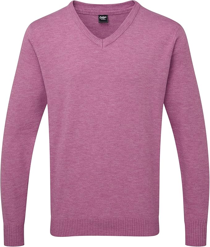 Cotton Traders Mens Jumper Sweater Knitwear 100 Acrylic VNeck Soft