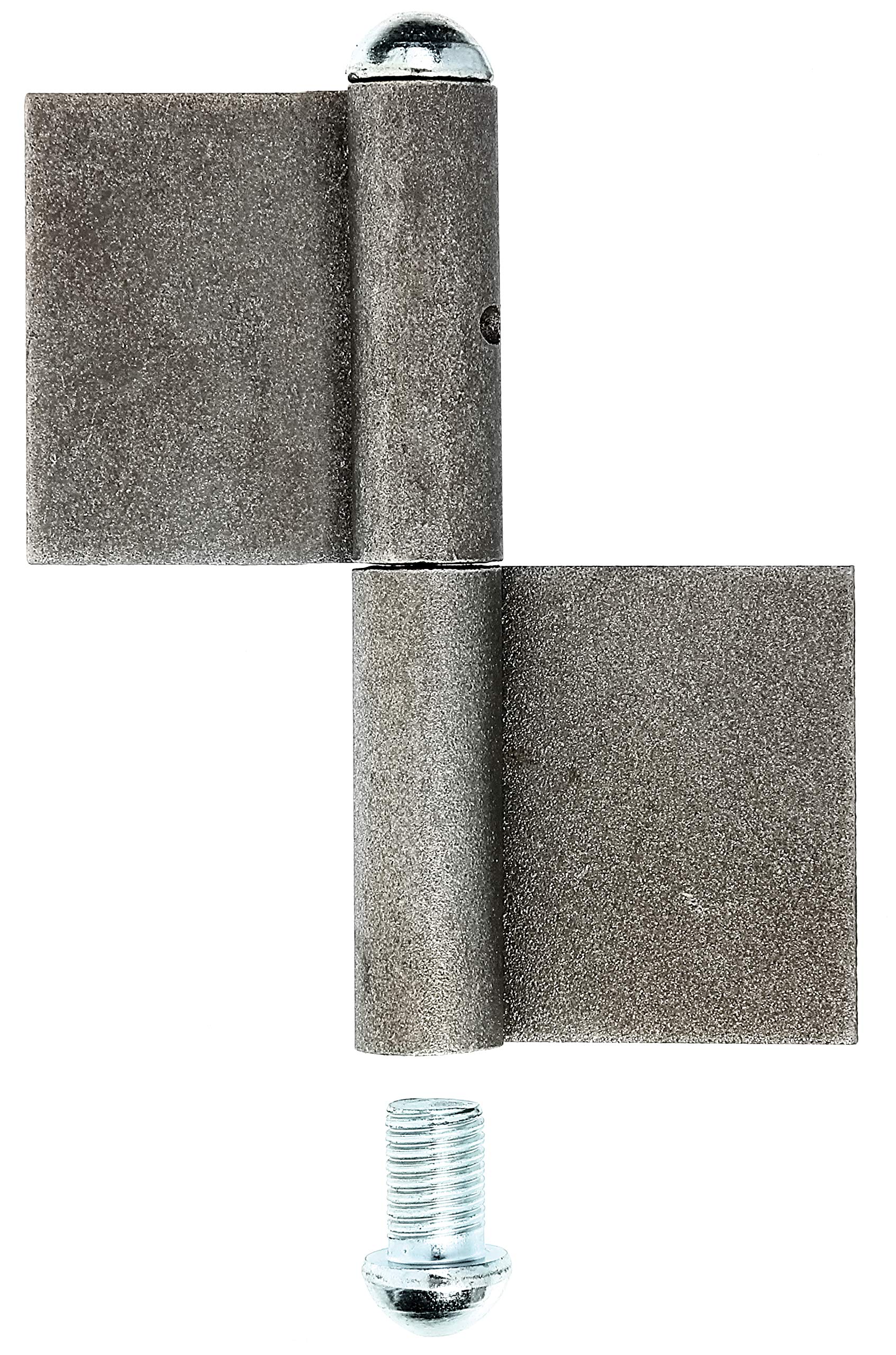 Gah-Alberts 414436 Construction Hinge KO4 Two Parts for Welding Height 140 mm Pack of 10 — image 1