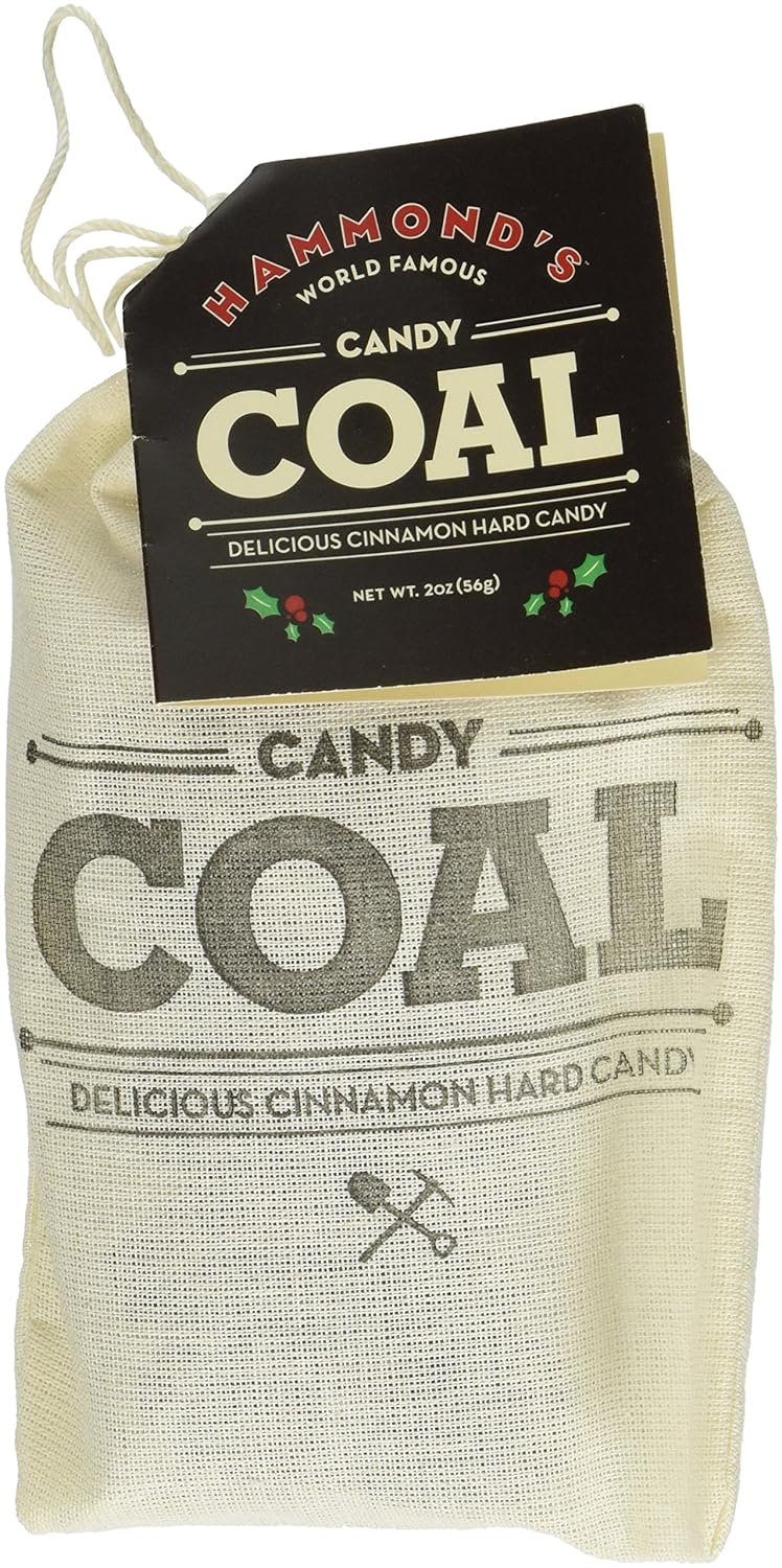 Bag of Coal Cinnamon Candy CO 00936 Gourmet Candy Gifts
