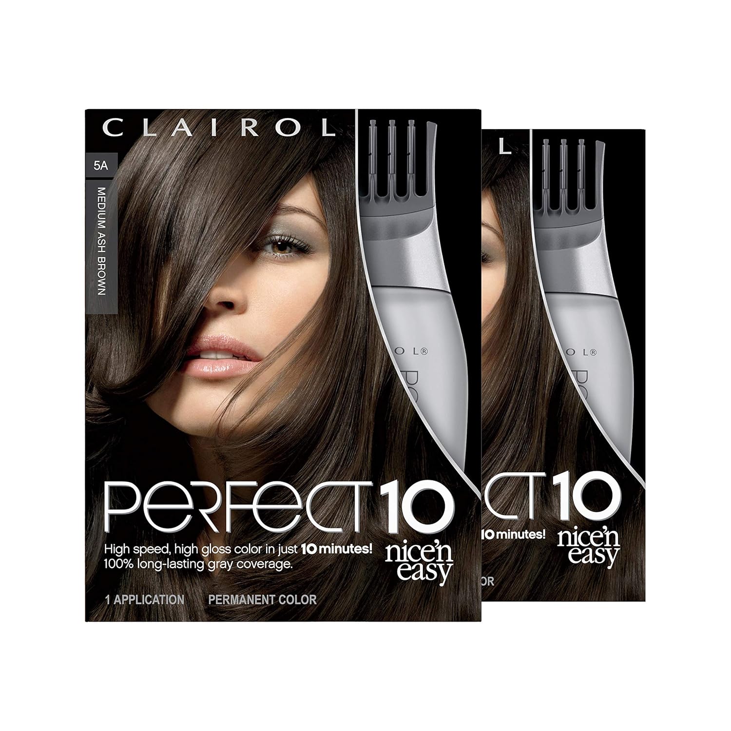 Buy Clairol Perfect 10 By Nice N Easy Hair Color 005a Medium Ash