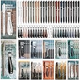 Motiskyy 25 Set Valentines Christian Gifts Bulk Religious Pens Bible Verse Emergency Numbers Bookmark Scripture Keychain Regalos Cristianos for Women Men Pastor Clergy Appreciation (Spanish)