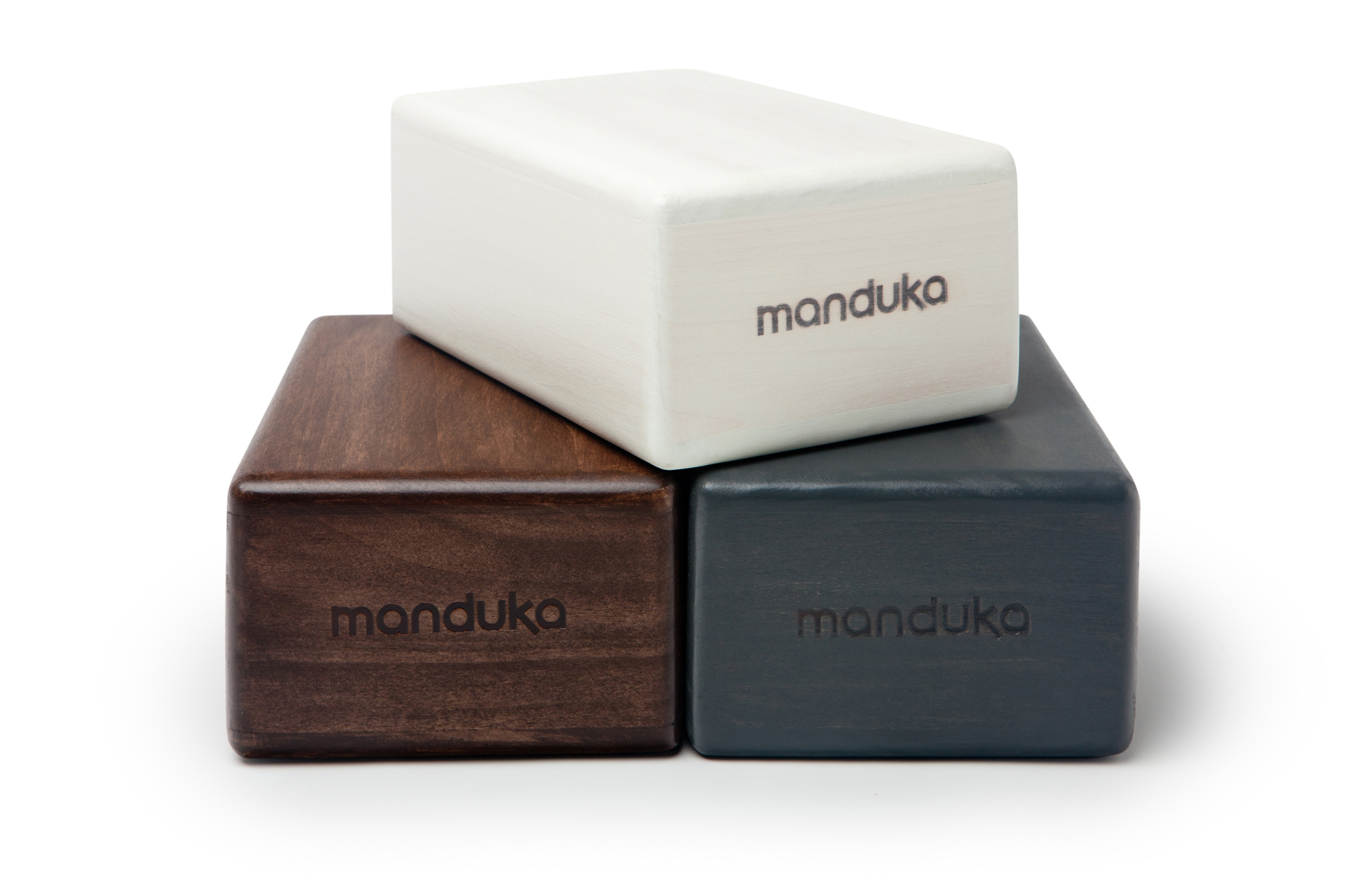 Amazon.com: BLOCK de MADERA ARTESANAL para YOGA de MANDUKA ...
