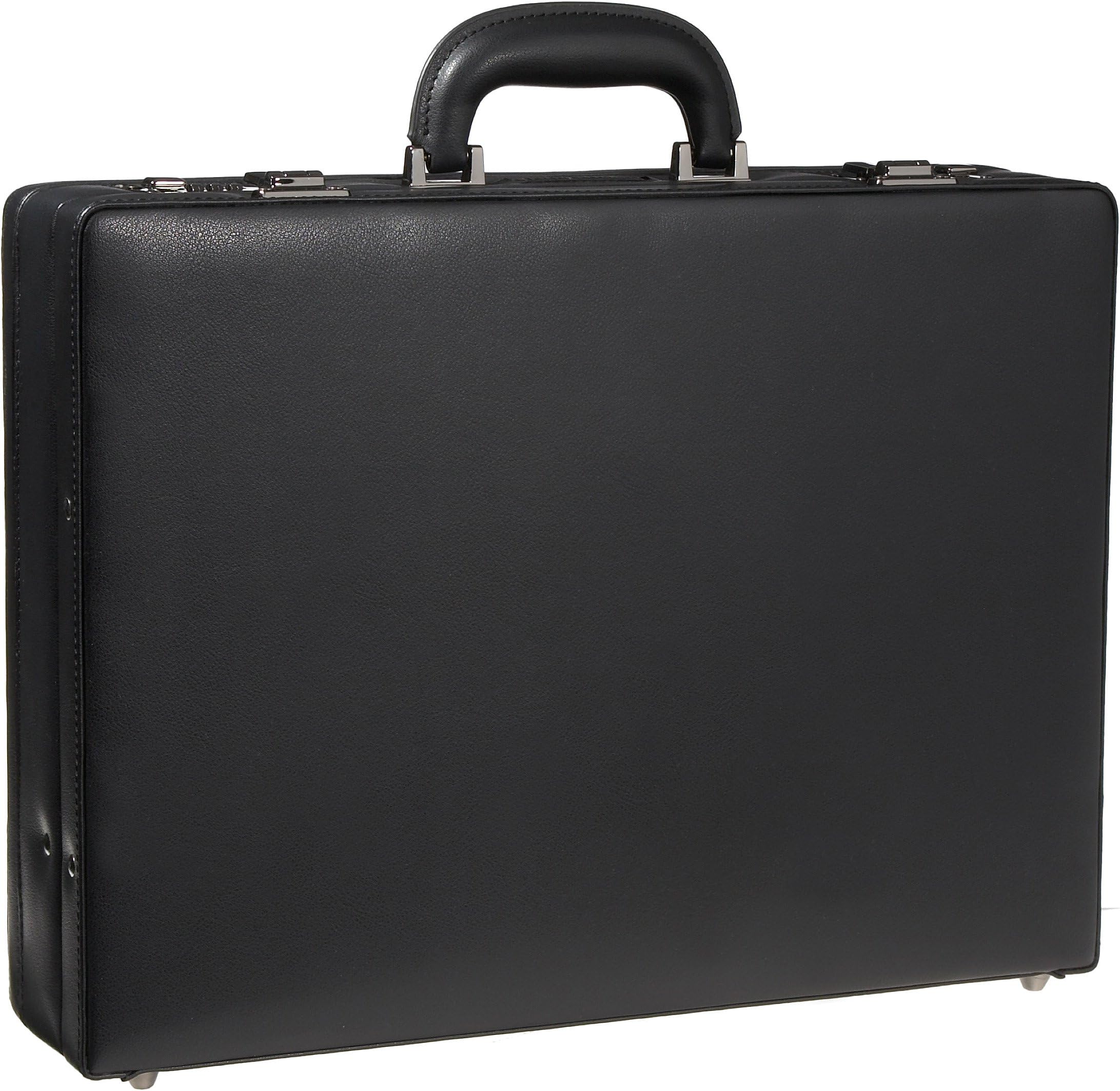 Leonhard Heyden Unisex Adult Lh4328 Pu Attache Case Attache Black Lh4328-001