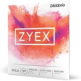 D'Addario Zyex Viola String Set, Medium Scale, Medium Tension
