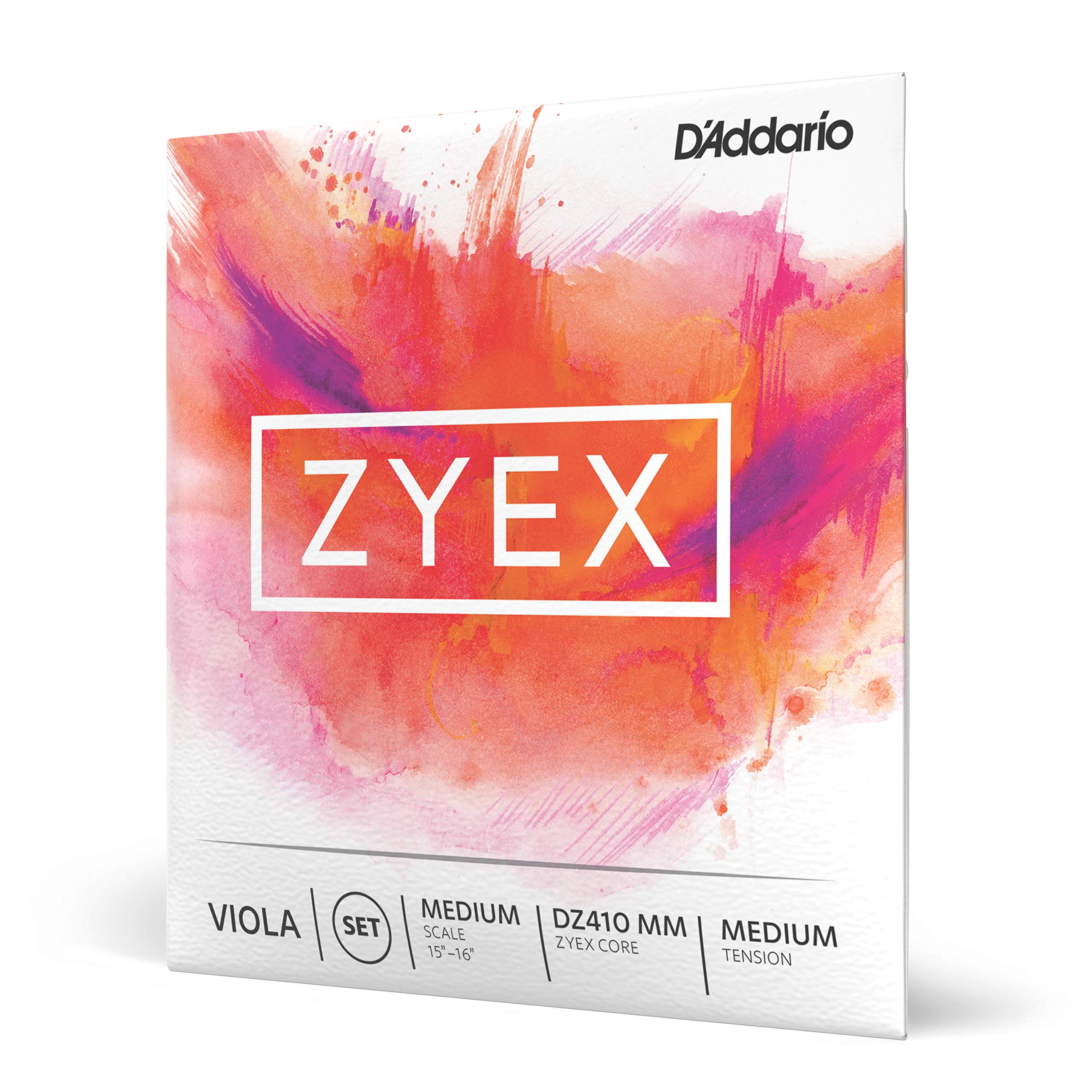 D'Addario Zyex Medium Scale Medium Tension Viola String Set