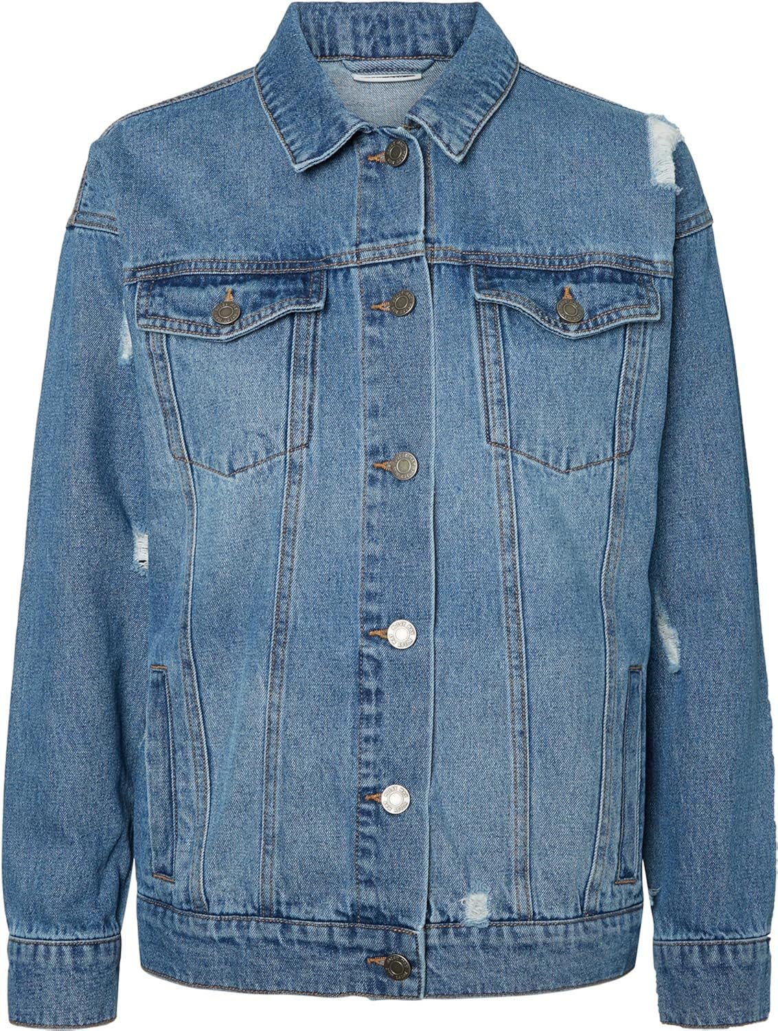 noisy may oversized denim jacket