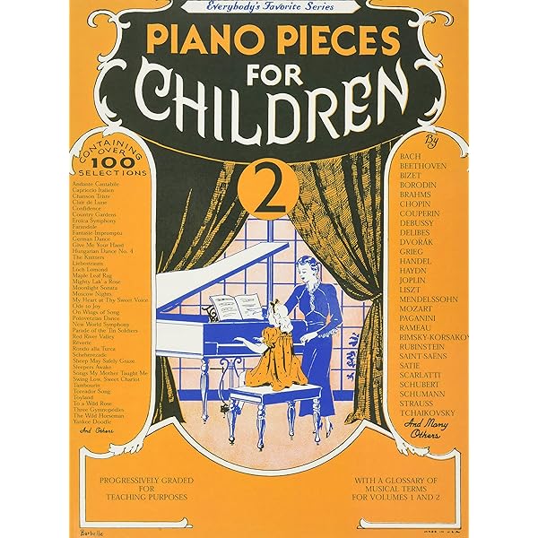 Amazon.com: Piano Pieces for Children (Everybody's Favorite Series