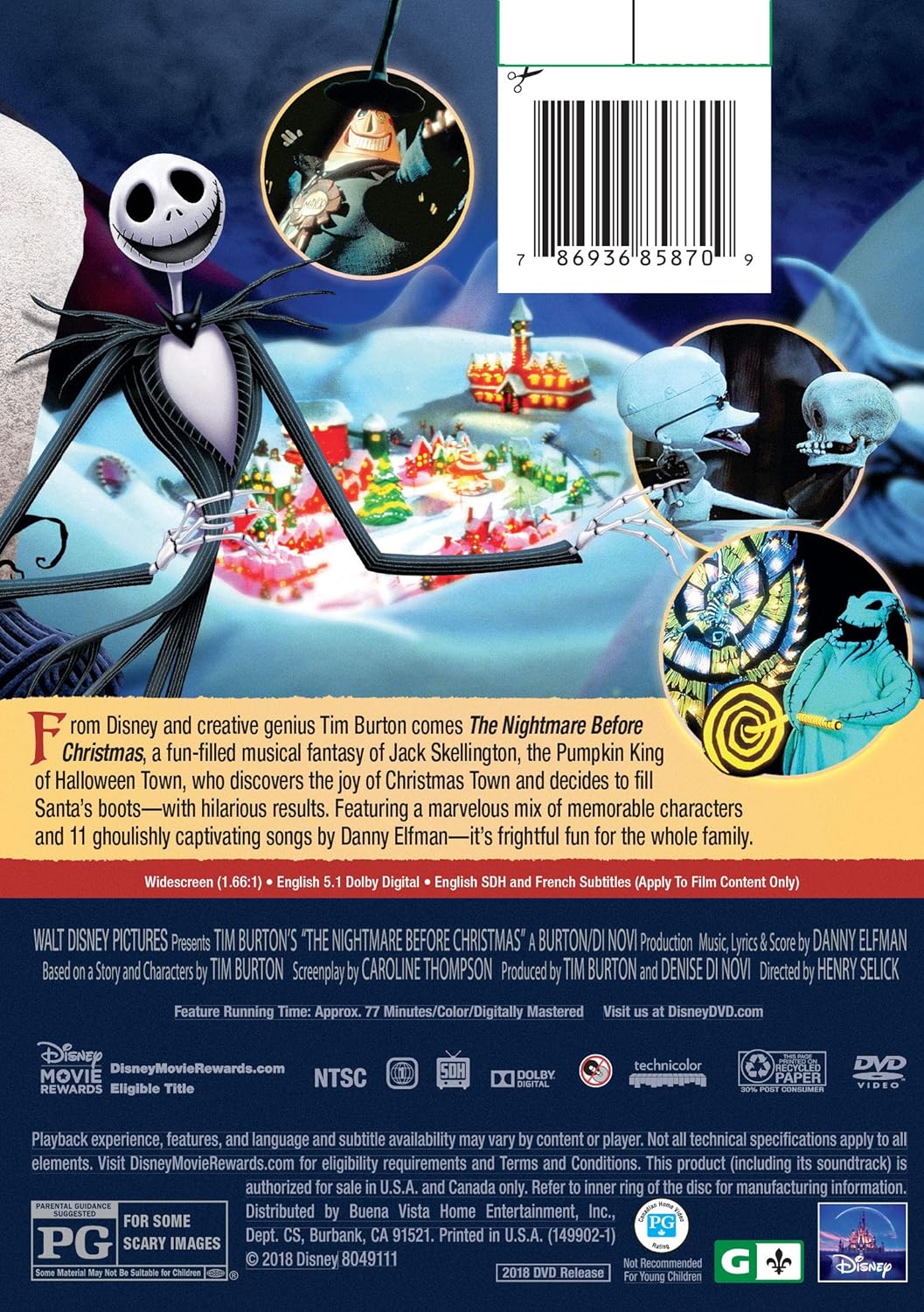Amazon The Nightmare Before Christmas Dvd アニメ Amazon The Nightmare Before Christmas Dvd アニメ