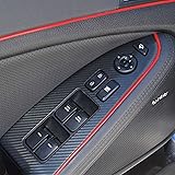 Red 5M Flexible Trim For Car Interior Exterior