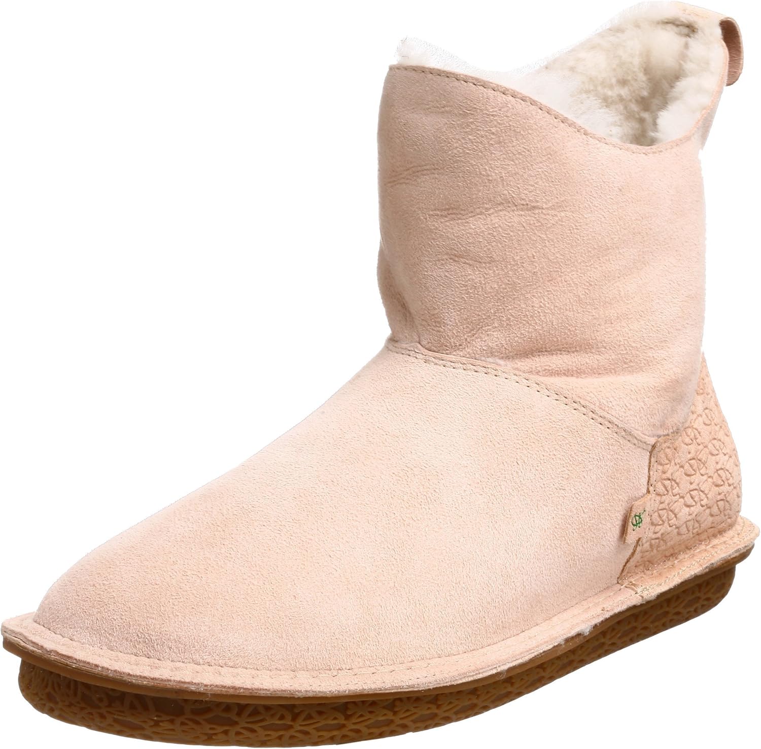 PoZu Women's Pep Boot, Natural Sheepskin, 36 EU (US Women