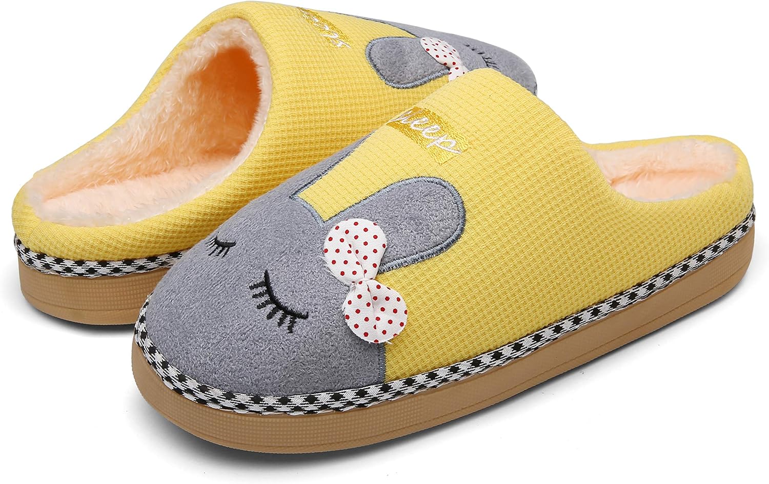 Chaussures Mishansha Pantoufles Hiver Femme Peluche Chaudes Chaussons Homme Coton Accueil Antiderapante Interieure Slippers Chaussures Et Sacs Lemoncitylive Com