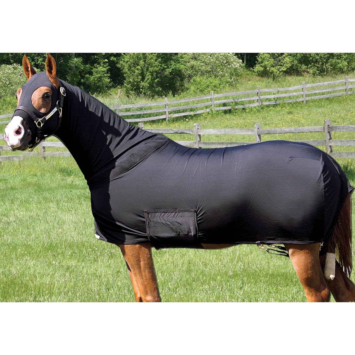 Horse Sleazy Full Body Slicker/Sheet / Blanket with Full Separating Zipper Large