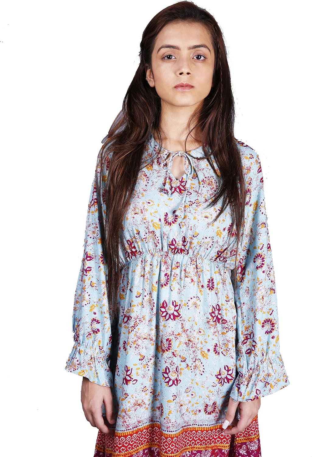 Buy Eloe Women'S Blue Dresses(401_Blue_Large) at Amazon.in