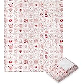 Northwest Hello Kitty Silk Touch Throw Blanket, 50" x 60", Hello Friends