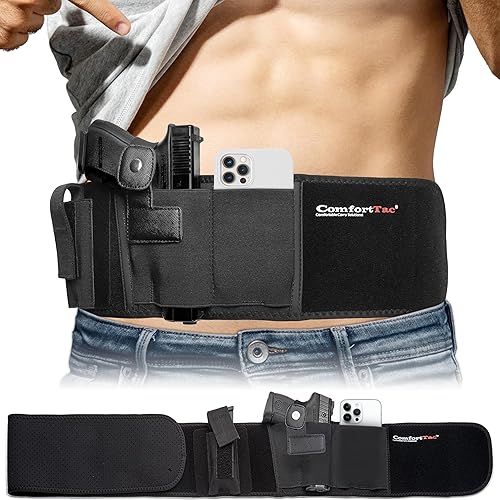 Belly Band Holster for Men and Women Gun Holster by ComfortTac