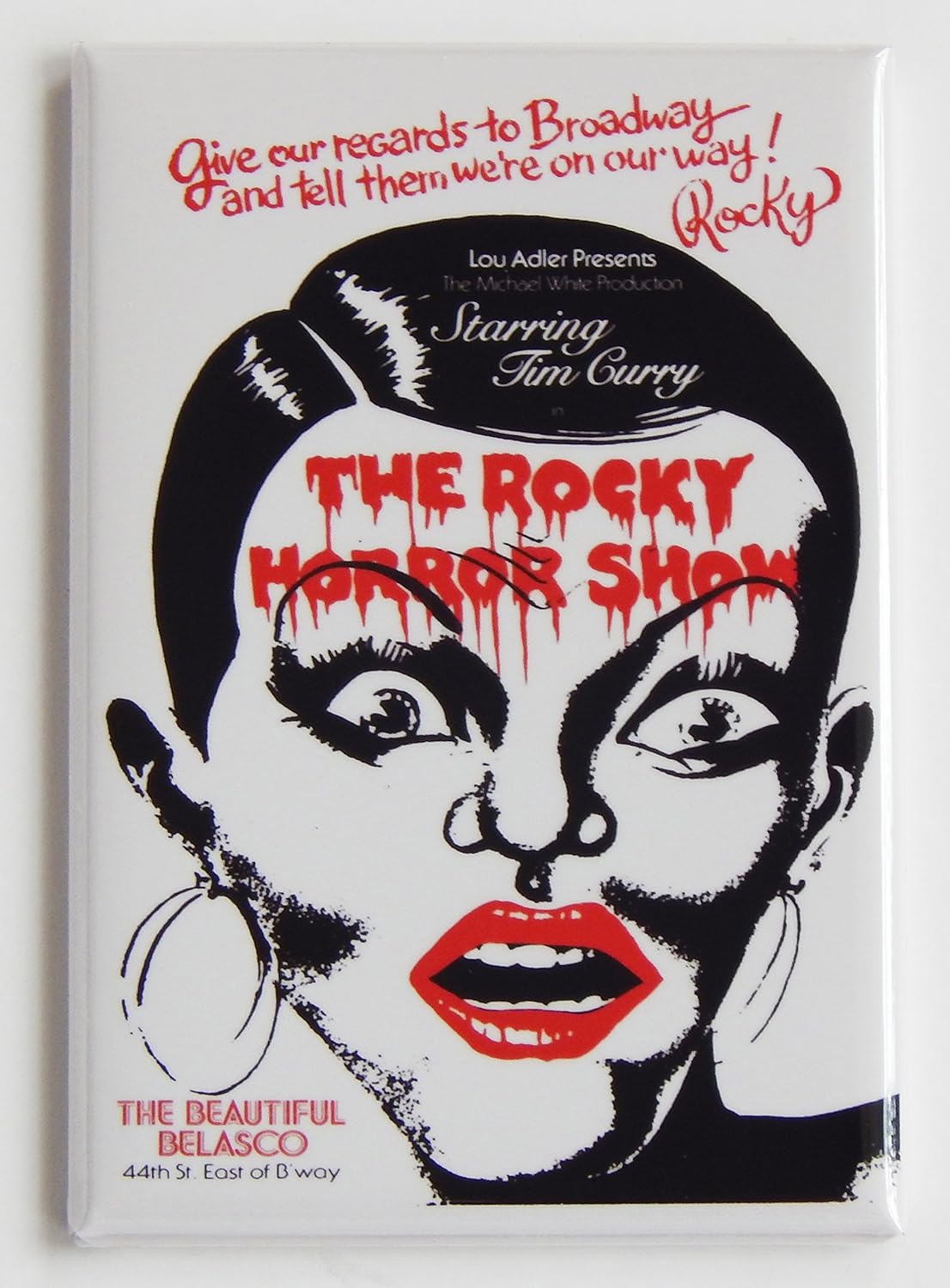 Rocky Horror Show Theatre Poster Fridge Magnet (2 x 3 inches)